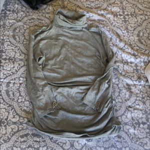 MK grey 3/4 sleeve shirt